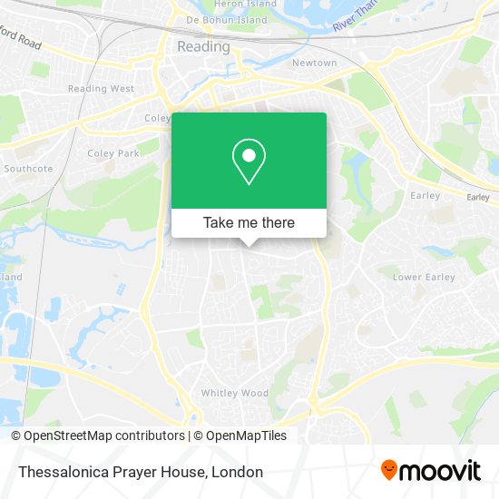 Thessalonica Prayer House map