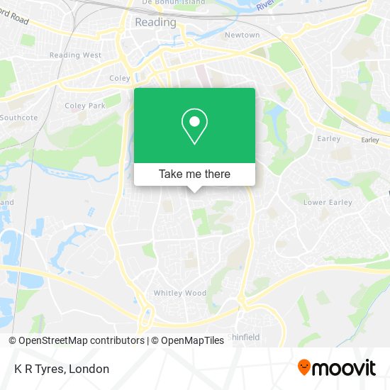 K R Tyres map