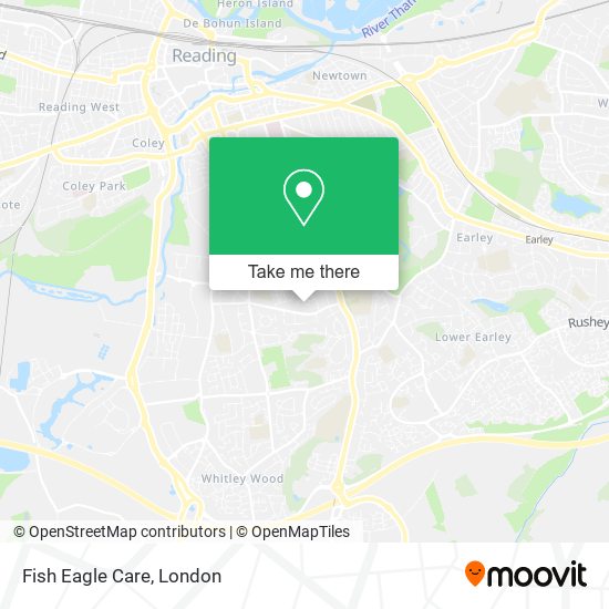 Fish Eagle Care map