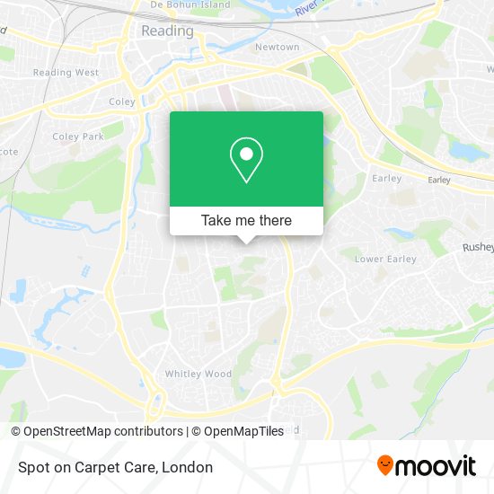 Spot on Carpet Care map