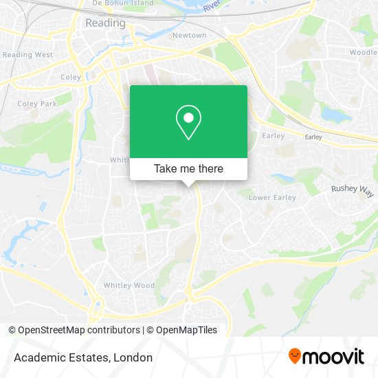 Academic Estates map