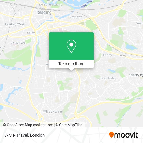 A S R Travel map