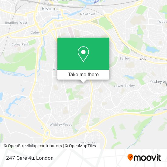 247 Care 4u map
