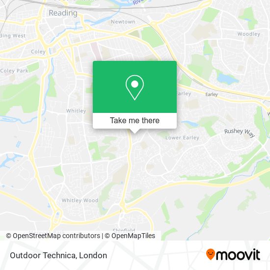Outdoor Technica map