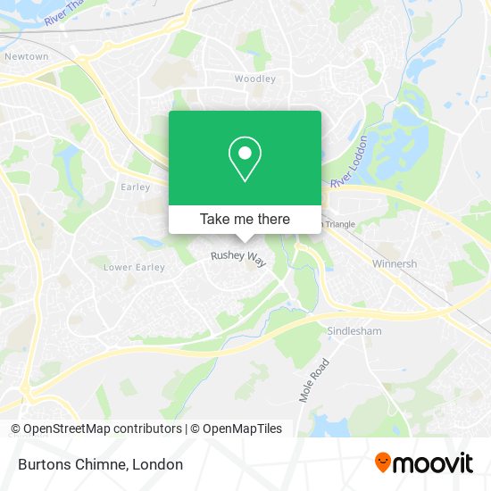 Burtons Chimne map