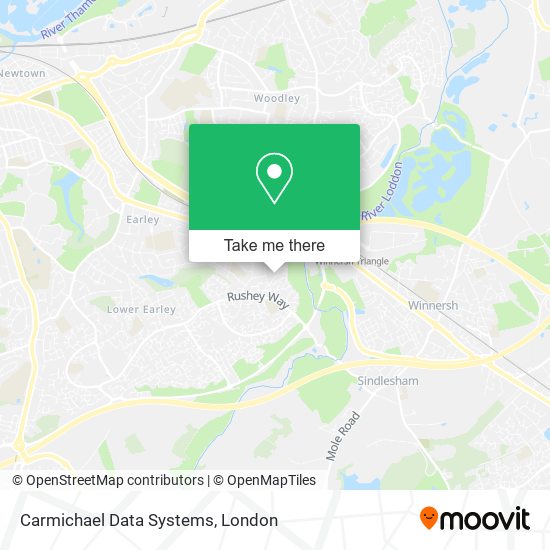 Carmichael Data Systems map