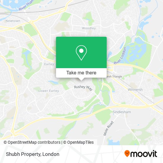 Shubh Property map
