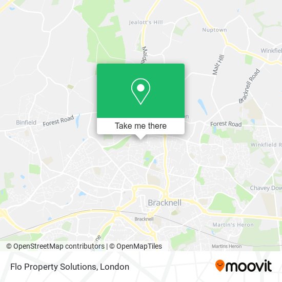 Flo Property Solutions map