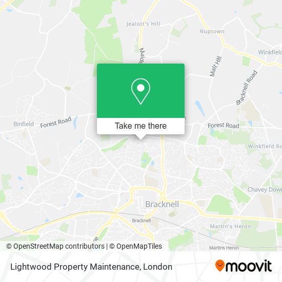 Lightwood Property Maintenance map