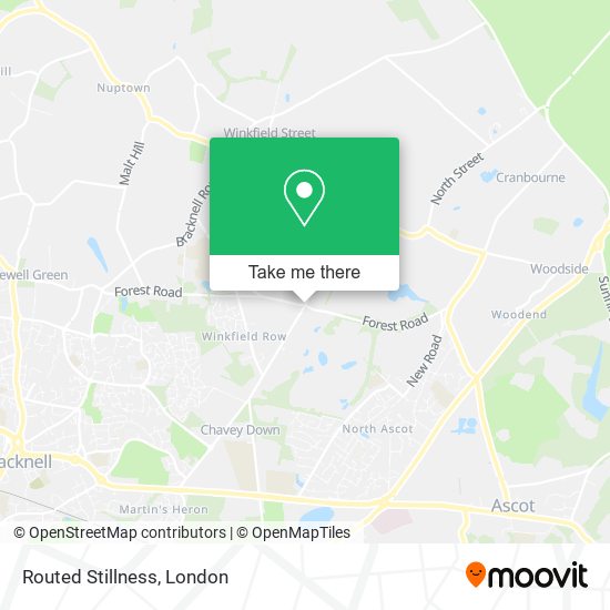 Routed Stillness map