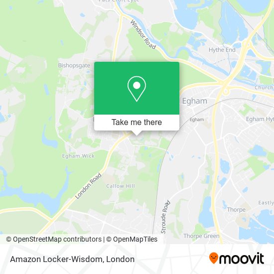 Amazon Locker-Wisdom map