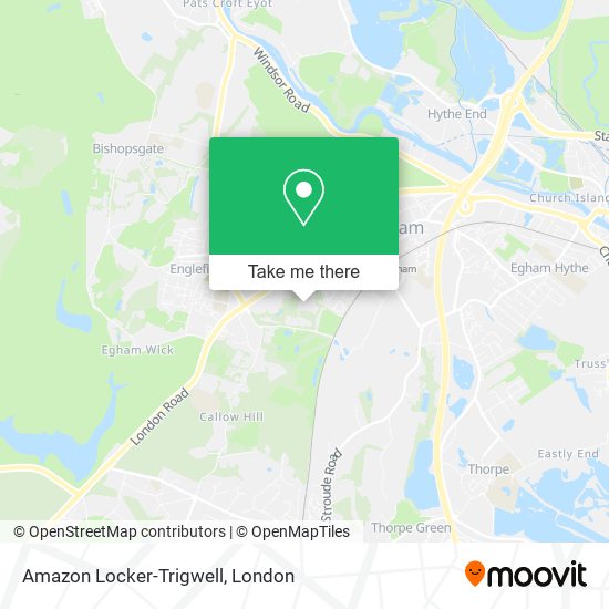 Amazon Locker-Trigwell map