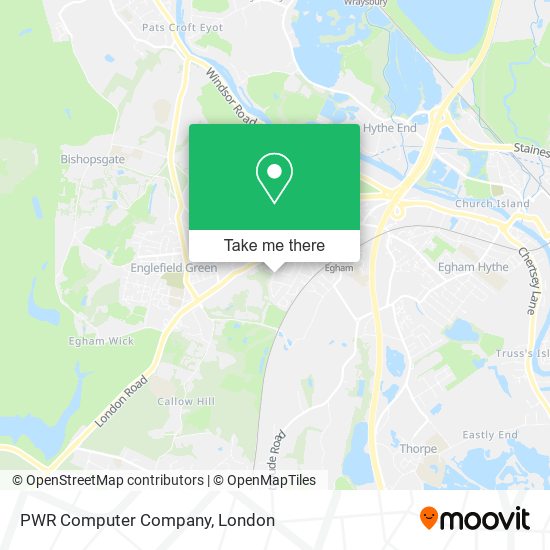 PWR Computer Company map