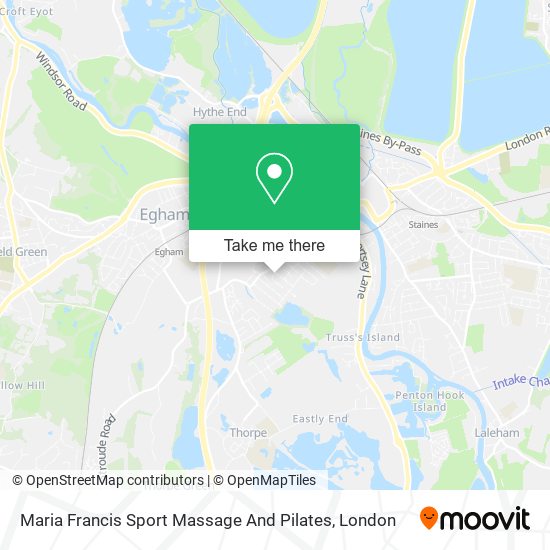 Maria Francis Sport Massage And Pilates map