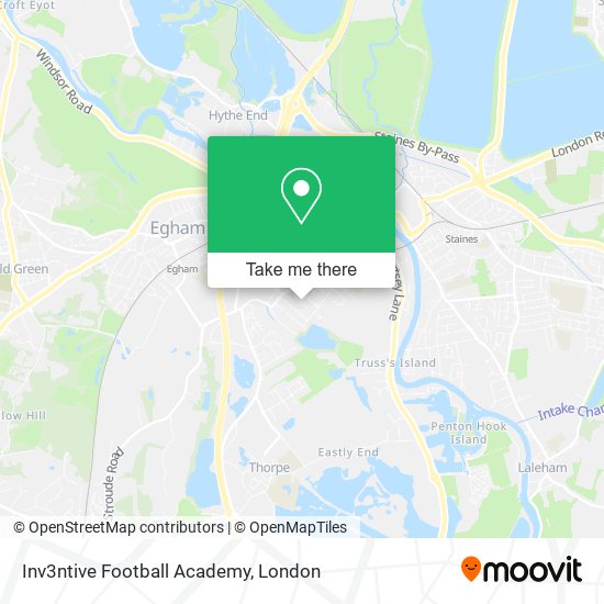 Inv3ntive Football Academy map