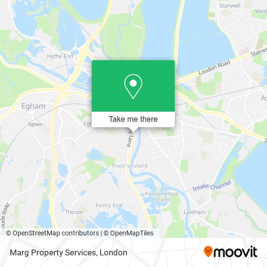 Marg Property Services map