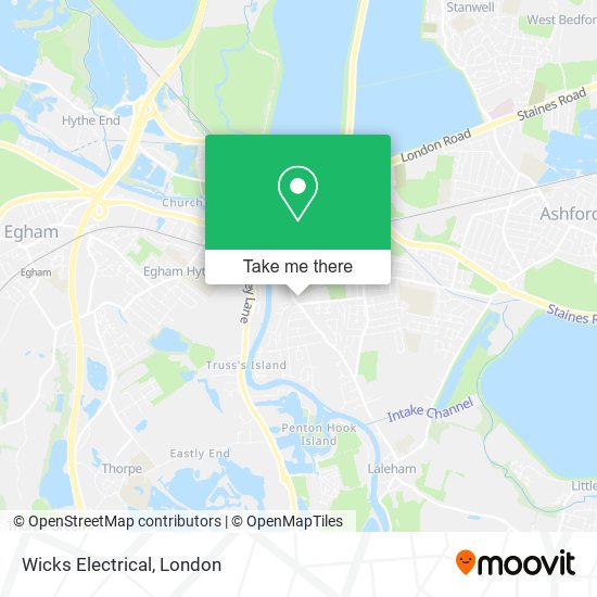 Wicks Electrical map