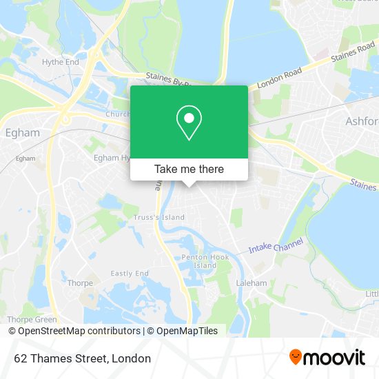 62 Thames Street map