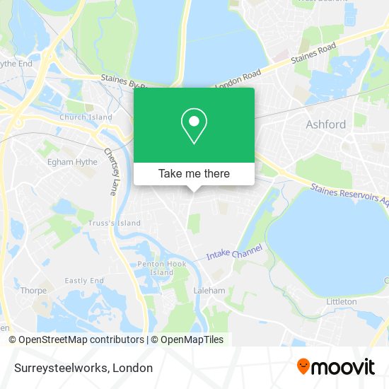 Surreysteelworks map