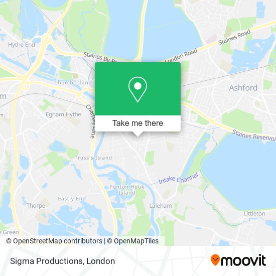 Sigma Productions map