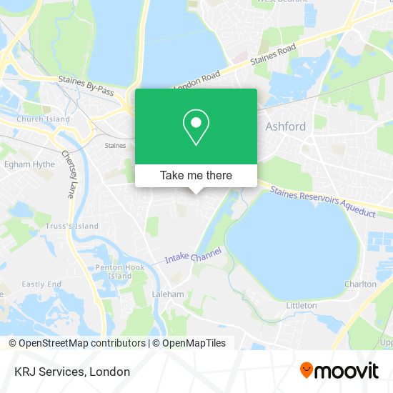 KRJ Services map