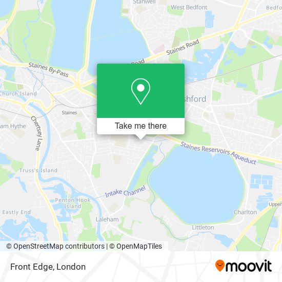 Front Edge map