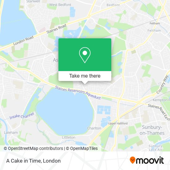 A Cake in Time map