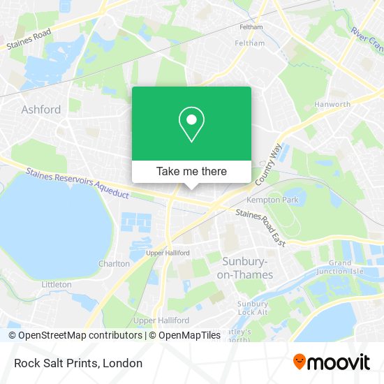 Rock Salt Prints map