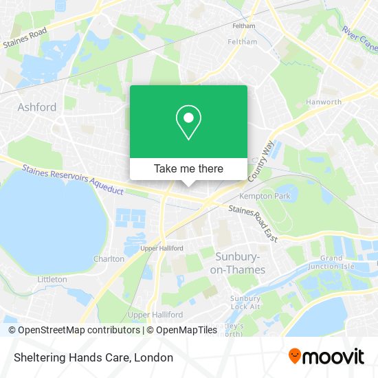 Sheltering Hands Care map