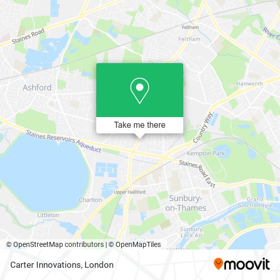 Carter Innovations map