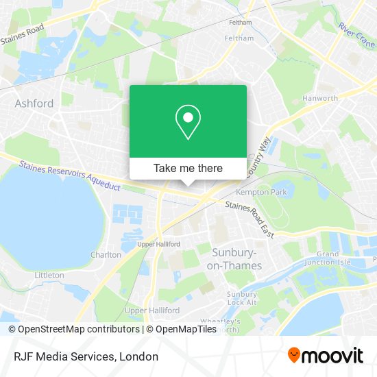 RJF Media Services map