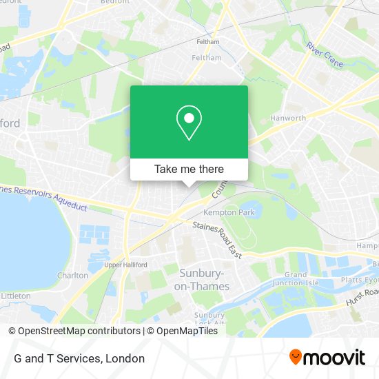 G and T Services map