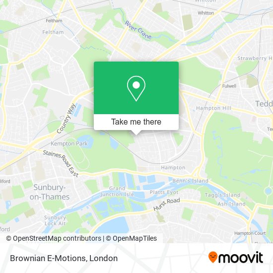 Brownian E-Motions map