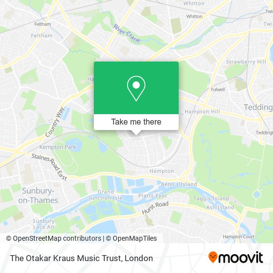 The Otakar Kraus Music Trust map