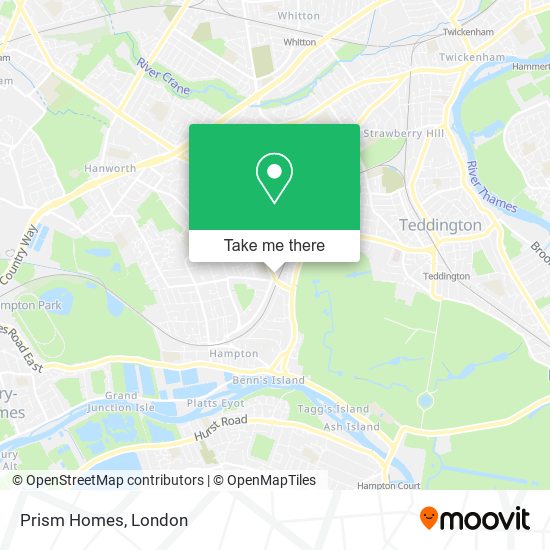 Prism Homes map