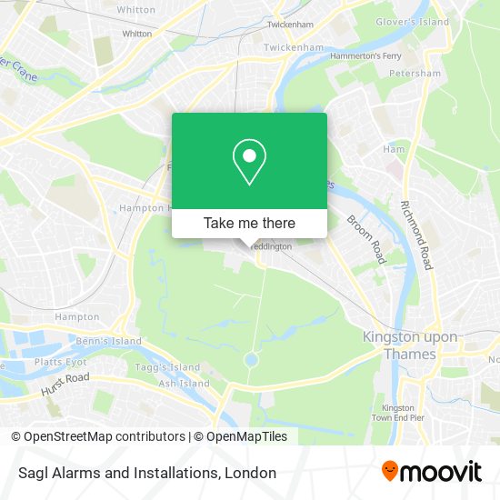 Sagl Alarms and Installations map