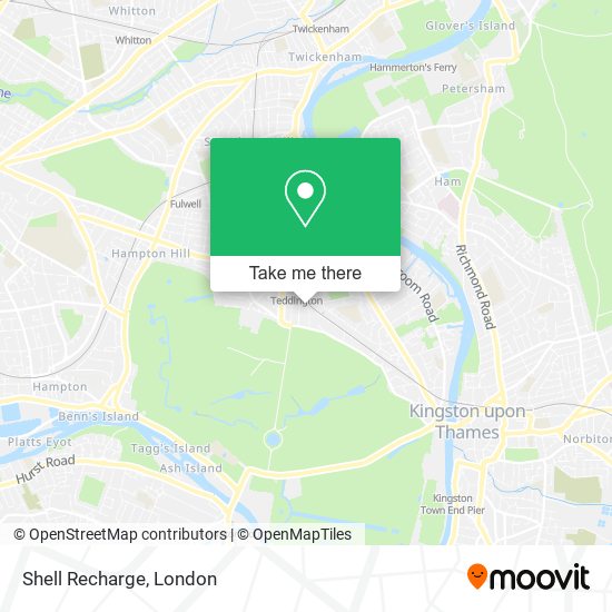 Shell Recharge map