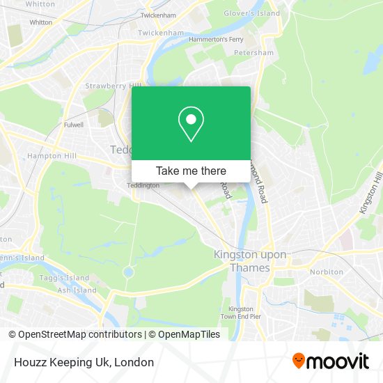 Houzz Keeping Uk map