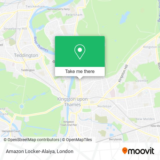 Amazon Locker-Alaiya map