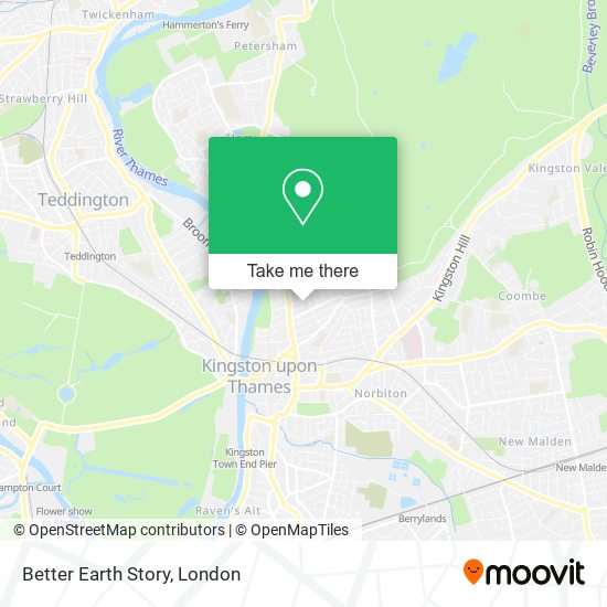 Better Earth Story map