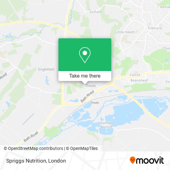 Spriggs Nutrition map