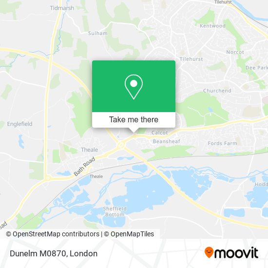 Dunelm M0870 map