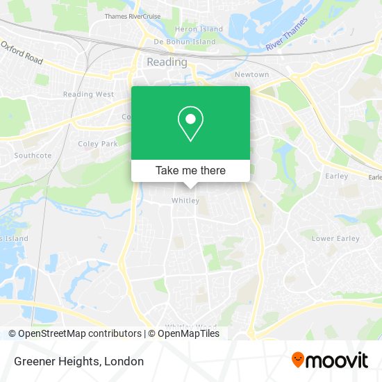 Greener Heights map