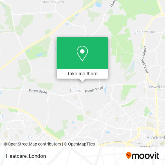 Heatcare map