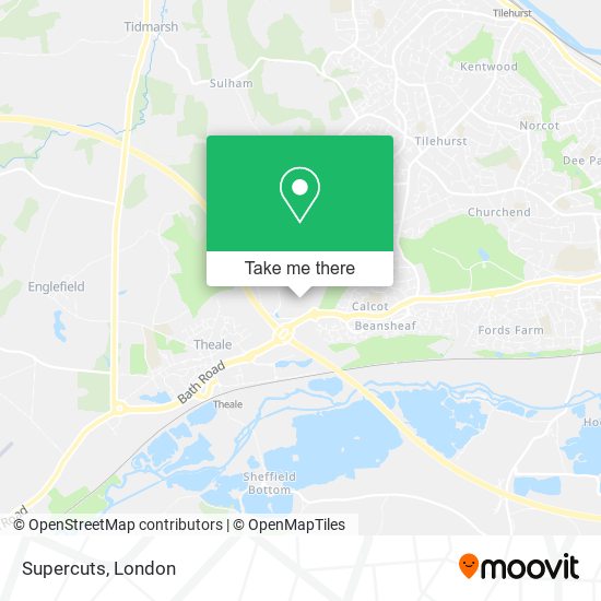 Supercuts map