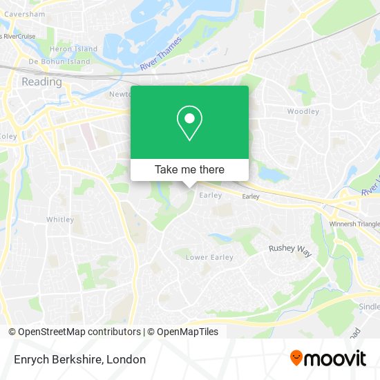 Enrych Berkshire map