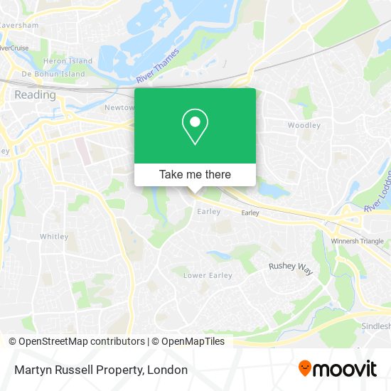 Martyn Russell Property map