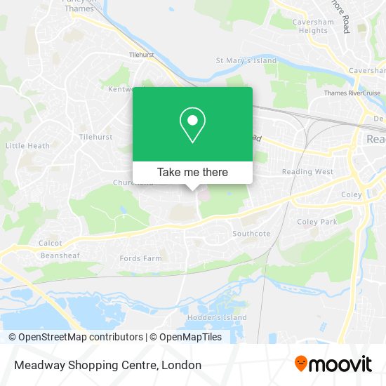 Meadway Shopping Centre map