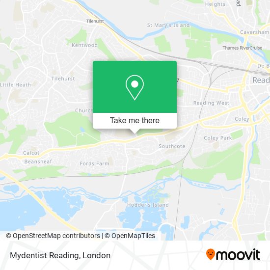 Mydentist Reading map