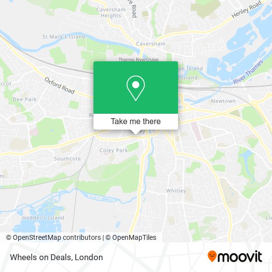 Wheels on Deals map